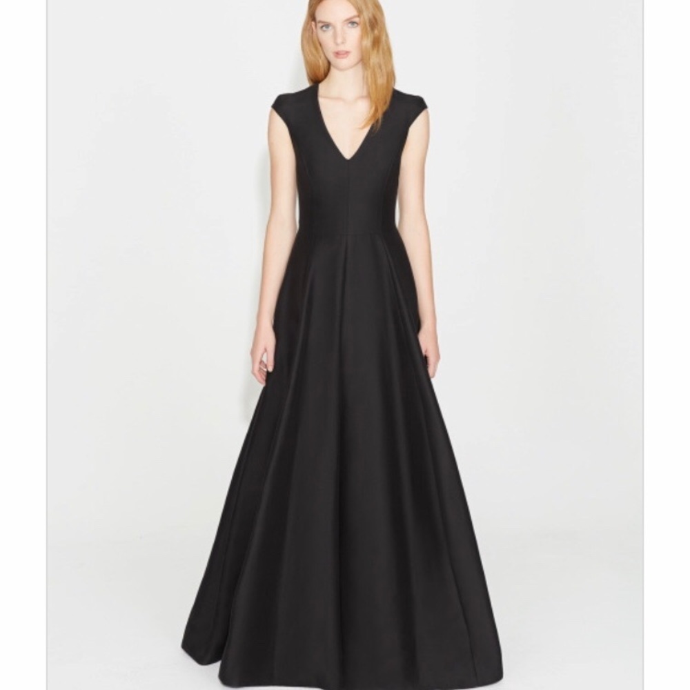 New Halston Heritage Black Gown